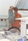 Stuart checks the horizon