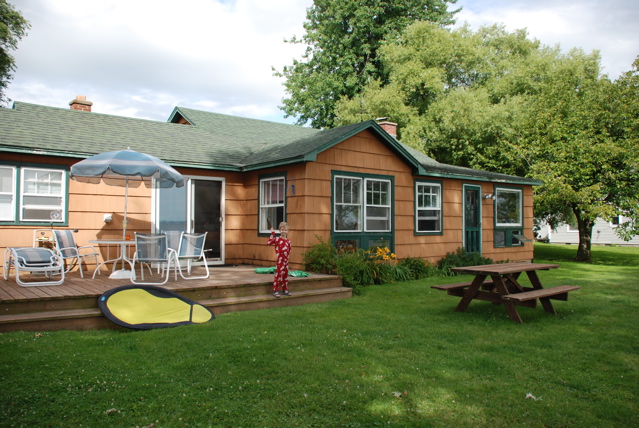 And the house.