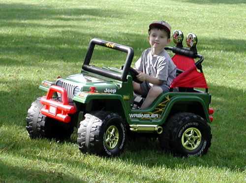 Jay learns to drive.